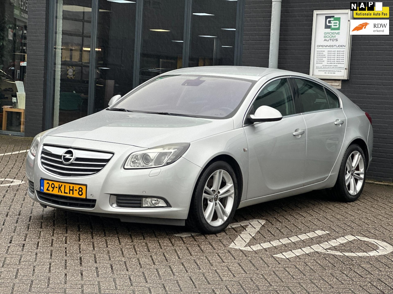 Opel Insignia - 2.0 T Sport/NAVI/LEDER/NWE APK/NL-AUTO NAP!! - AutoWereld.nl