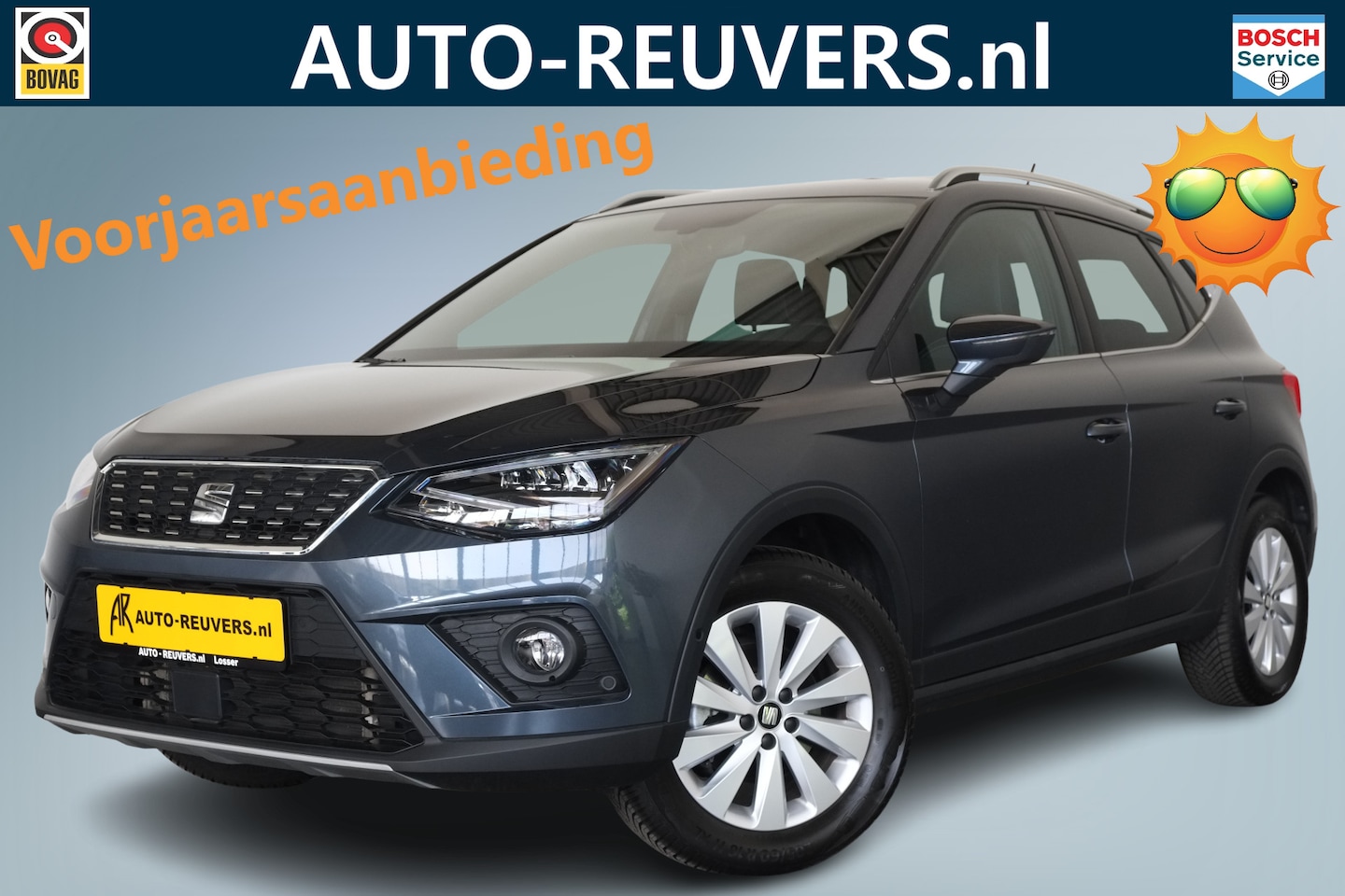 Seat Arona - 1.0 TGI (CNG-aardgas) Xcellence / Navi / Carplay / LED / ACC / Camera - AutoWereld.nl