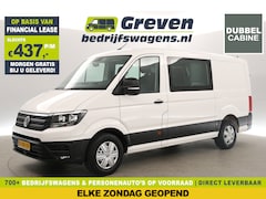 Volkswagen Crafter - 2.0 TDI L3H2 140PK 3000KG Trekgew. DC Automaat 5 Pers Airco Cruise Carplay DSG Navi PDC Tr