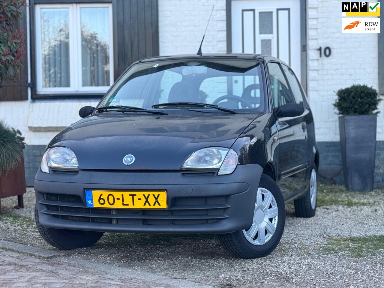 Fiat Seicento - 1.1 S|APK|Elek-ramen| - AutoWereld.nl