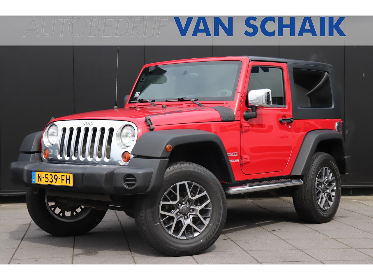 Jeep Wrangler - JEEP 3.8 CABRIO SPORT | 4 PERSOONS | AIRCO | TREKHAAK | - AutoWereld.nl
