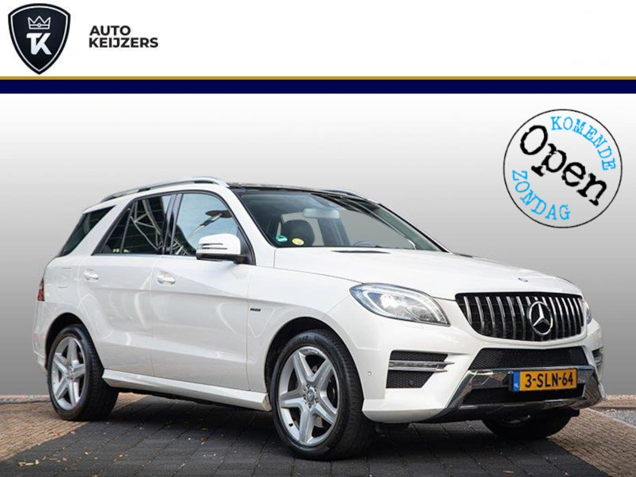 Mercedes-Benz M-klasse - 250 BlueTEC AMG Pano Leer 20 Inch Panodak Leer Stoelverw. Cruise Elek Achterklep - AutoWereld.nl