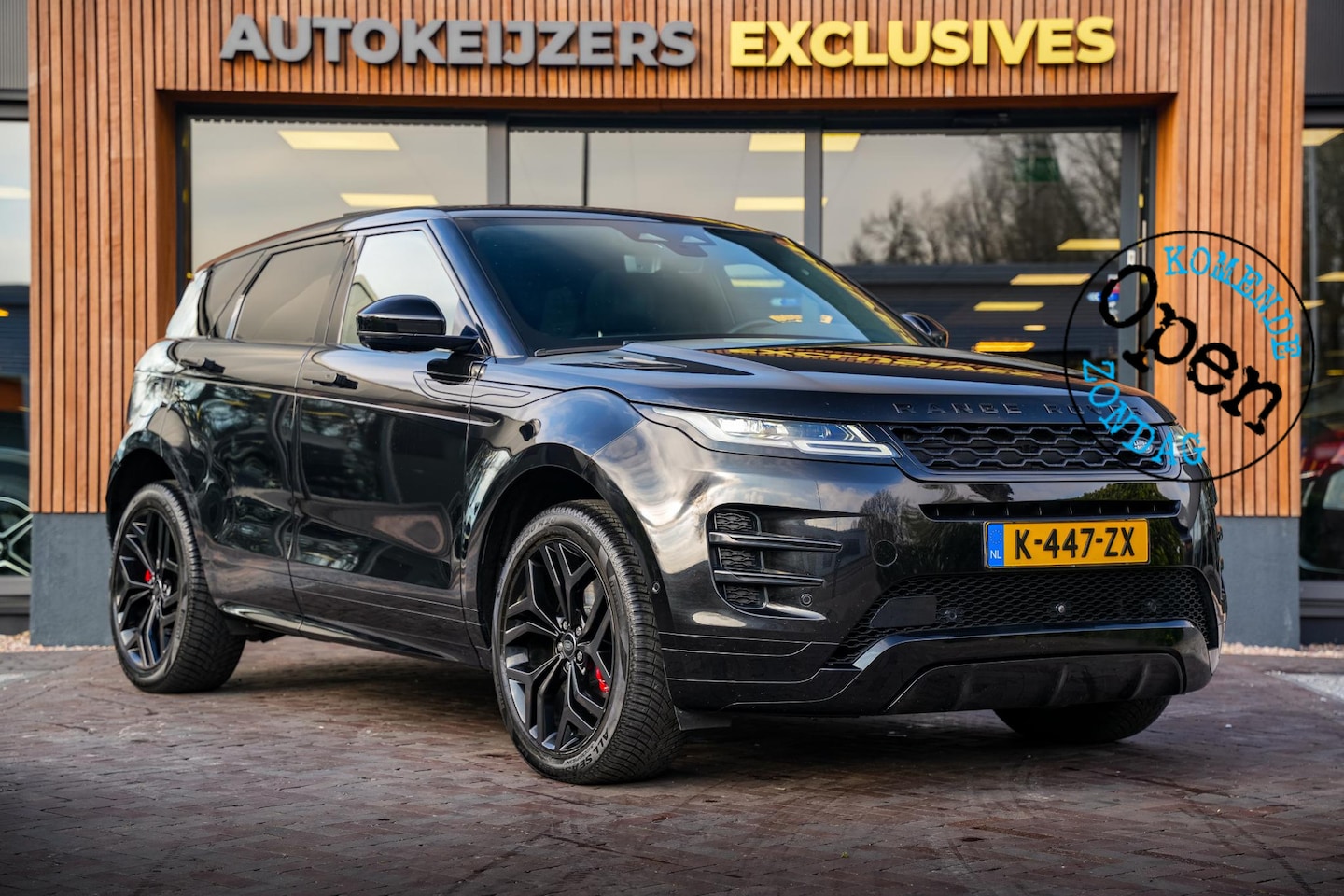 Land Rover Range Rover Evoque - 1.5 P300e AWD Autobiography Schuifdak 360 Cam Meridian ACC Memory Stoelvent. Stuurverw. - AutoWereld.nl