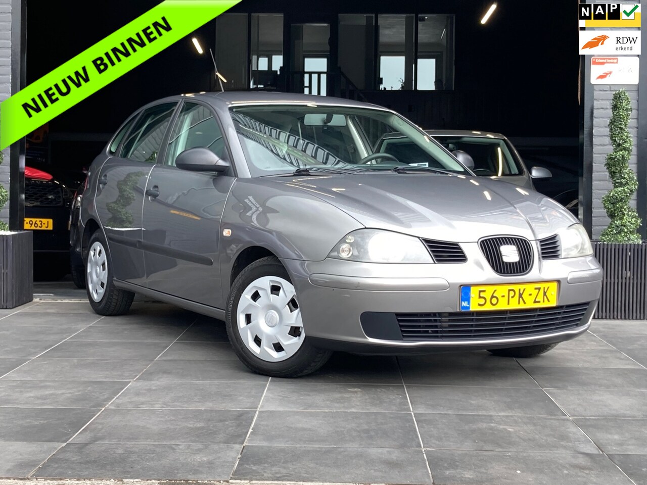 Seat Ibiza - 1.4-16V Trekhaak|Airco|Elek.ramen|5 Deur|APK|NAP - AutoWereld.nl