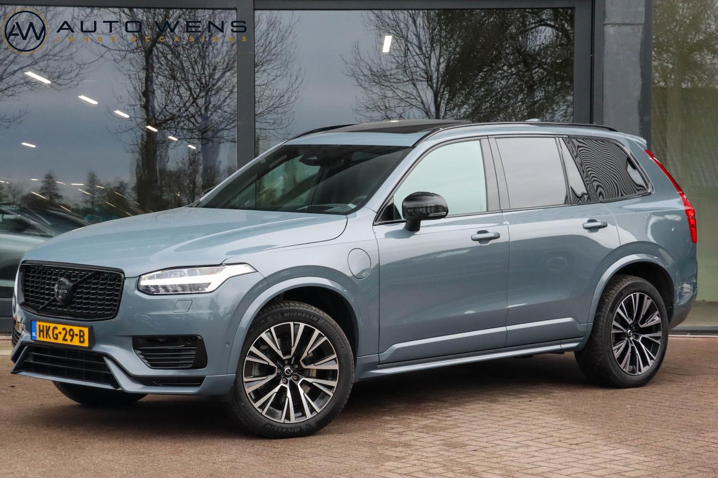 Volvo XC90 - 2.0 T8 Recharge AWD 7p Ultimate Dark 455pk Long Range | Panodak | Trekhaak - AutoWereld.nl
