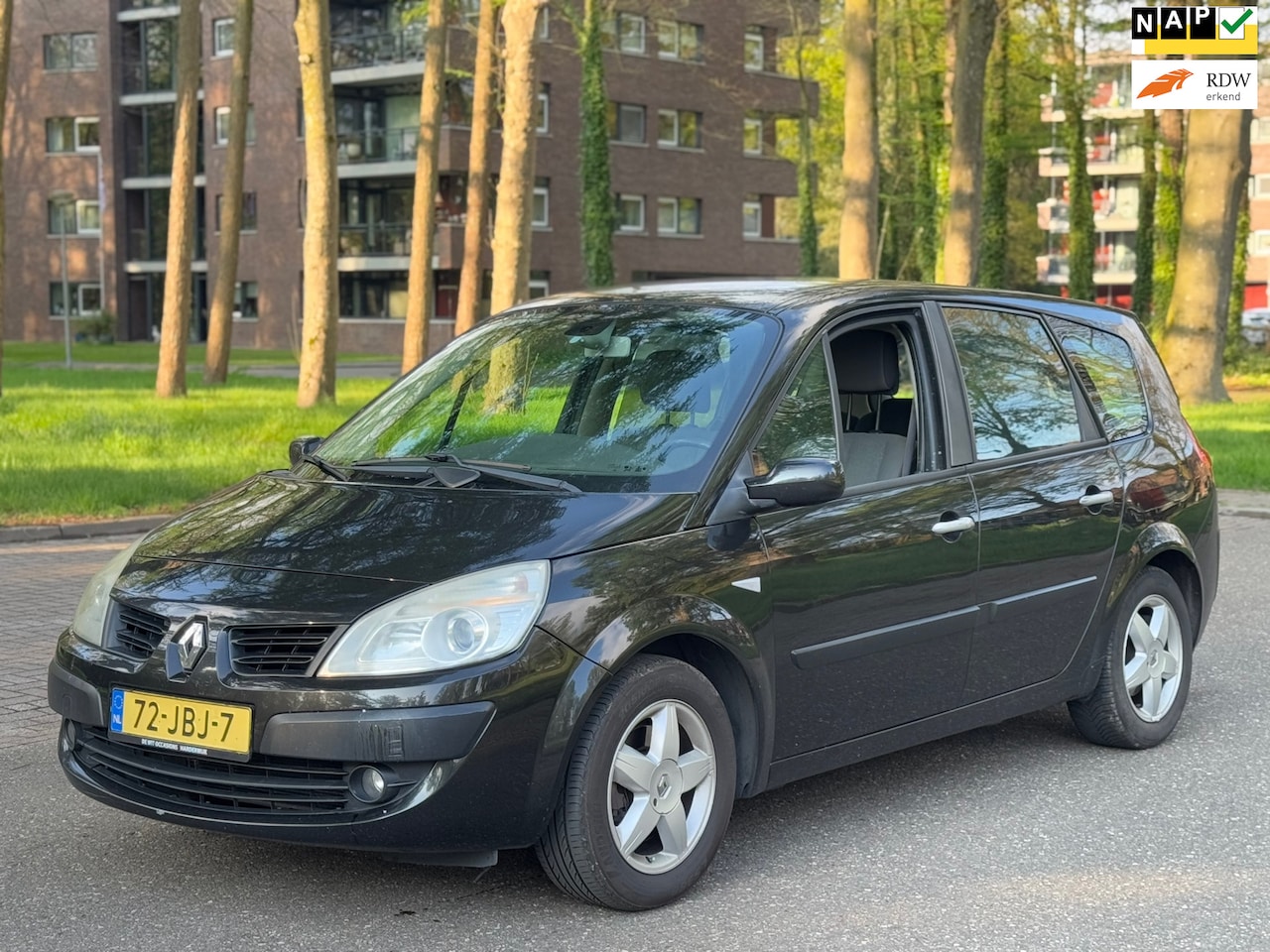 Renault Grand Scénic - 2.0-16V Business Line LPG G3 Zwart - AutoWereld.nl