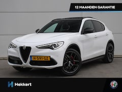 Alfa Romeo Stelvio - Super 2.0 Turbo 280pk AWD Automaat SCHUIF-DAK | LEDER | 20''LM | DODE HOEK | CRUISE.C | CO