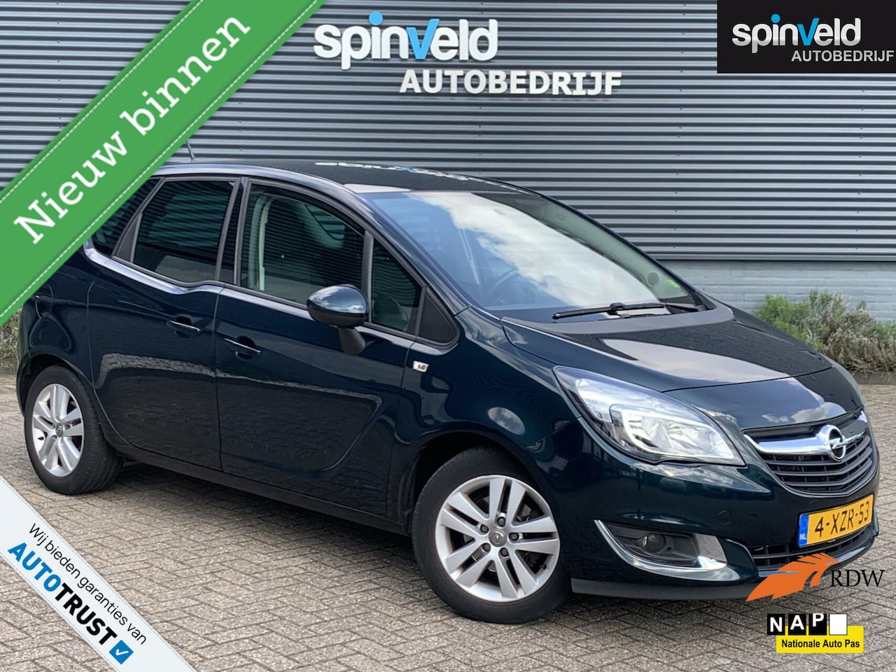 Opel Meriva - 1.4 Turbo Design Edition BJ’14 NAP NL Navi Trekhaak - AutoWereld.nl