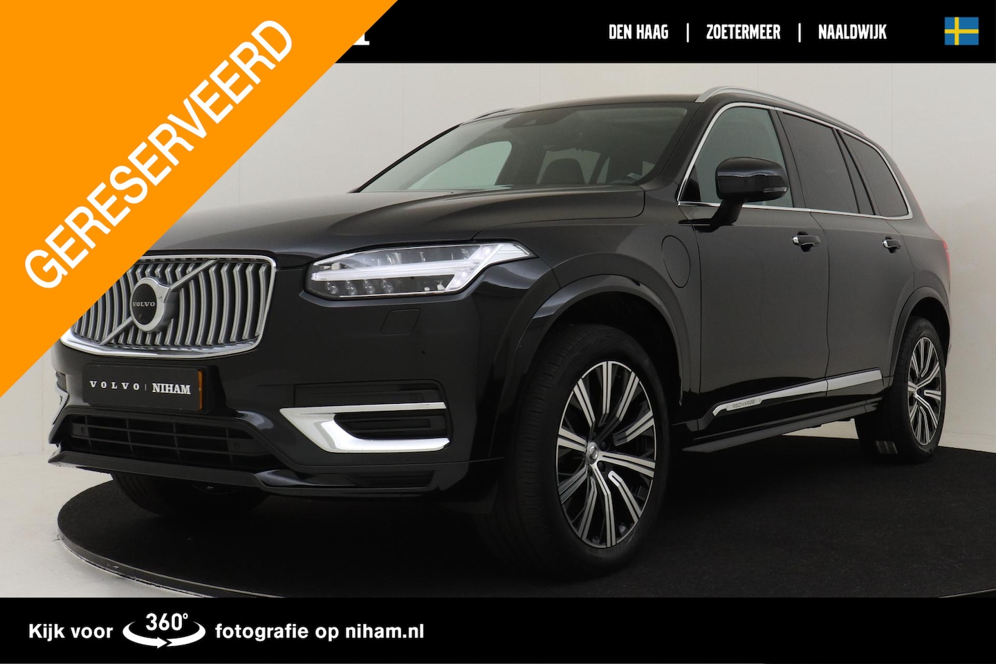 Volvo XC90 - T8 RECHARGE AWD INSCRIPTION -PANO.DAK|HARMAN/KARDON|360°CAM|TREKHAAK - AutoWereld.nl