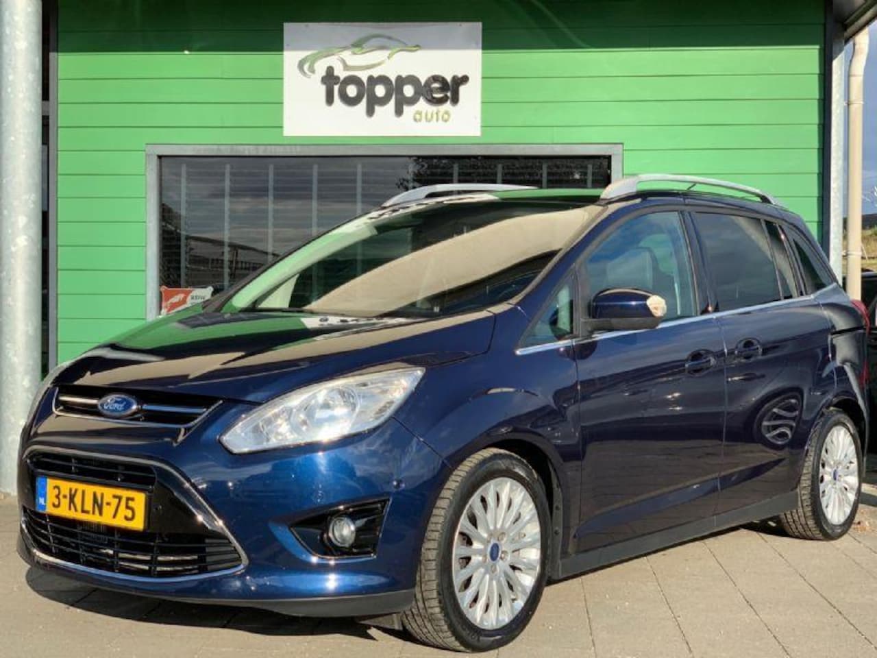 Ford Grand C-Max - 1.0 Titanium / Camera / Navi / Trekhaak / N. APK - AutoWereld.nl