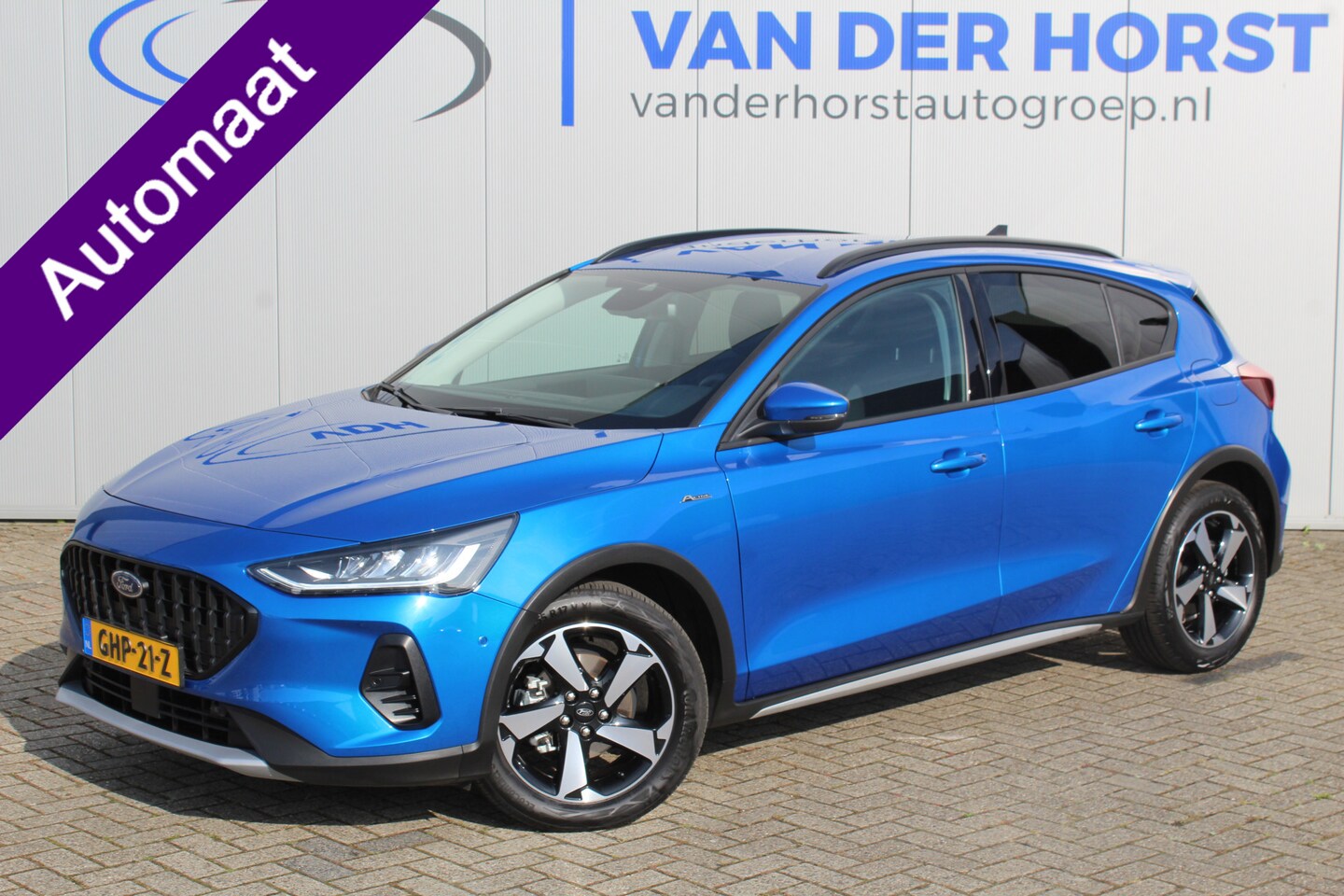 Ford Focus - 1.0-155pk EcoBoost Mild-Hybrid 'Active' AUTOMAAT ! Trekgewicht 1.500kg ! Slechts 6.450km ! - AutoWereld.nl