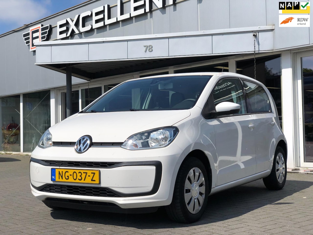 Volkswagen Up! - 1.0 BMT move up! - 5 Deurs - Airco - AutoWereld.nl