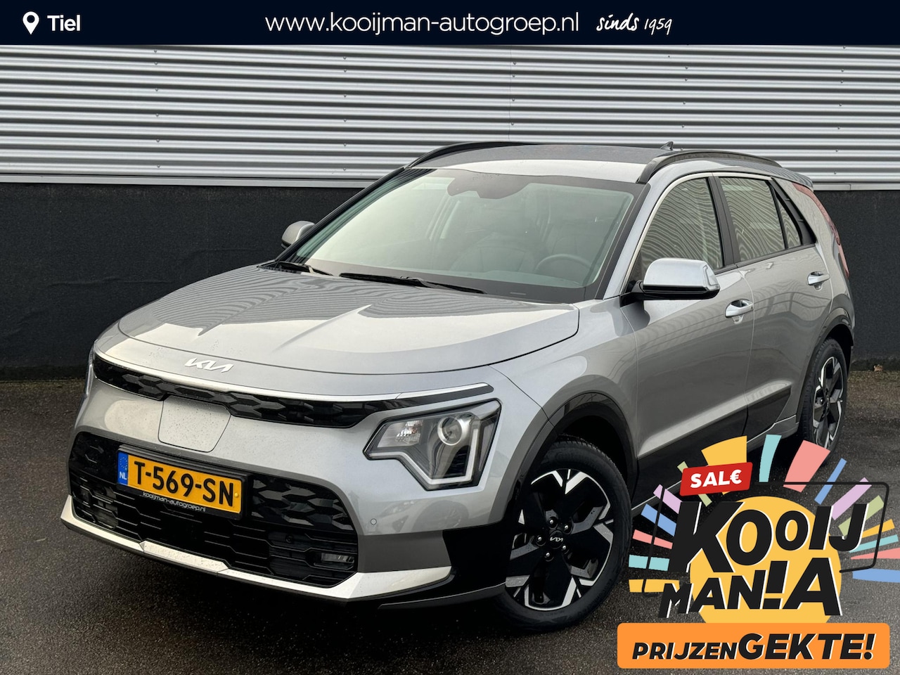 Kia Niro EV - DynamicLine 64.8 kWh BTW-auto, Navigatie, Achteruitrijcamera, Parkeersensoren voor + achte - AutoWereld.nl