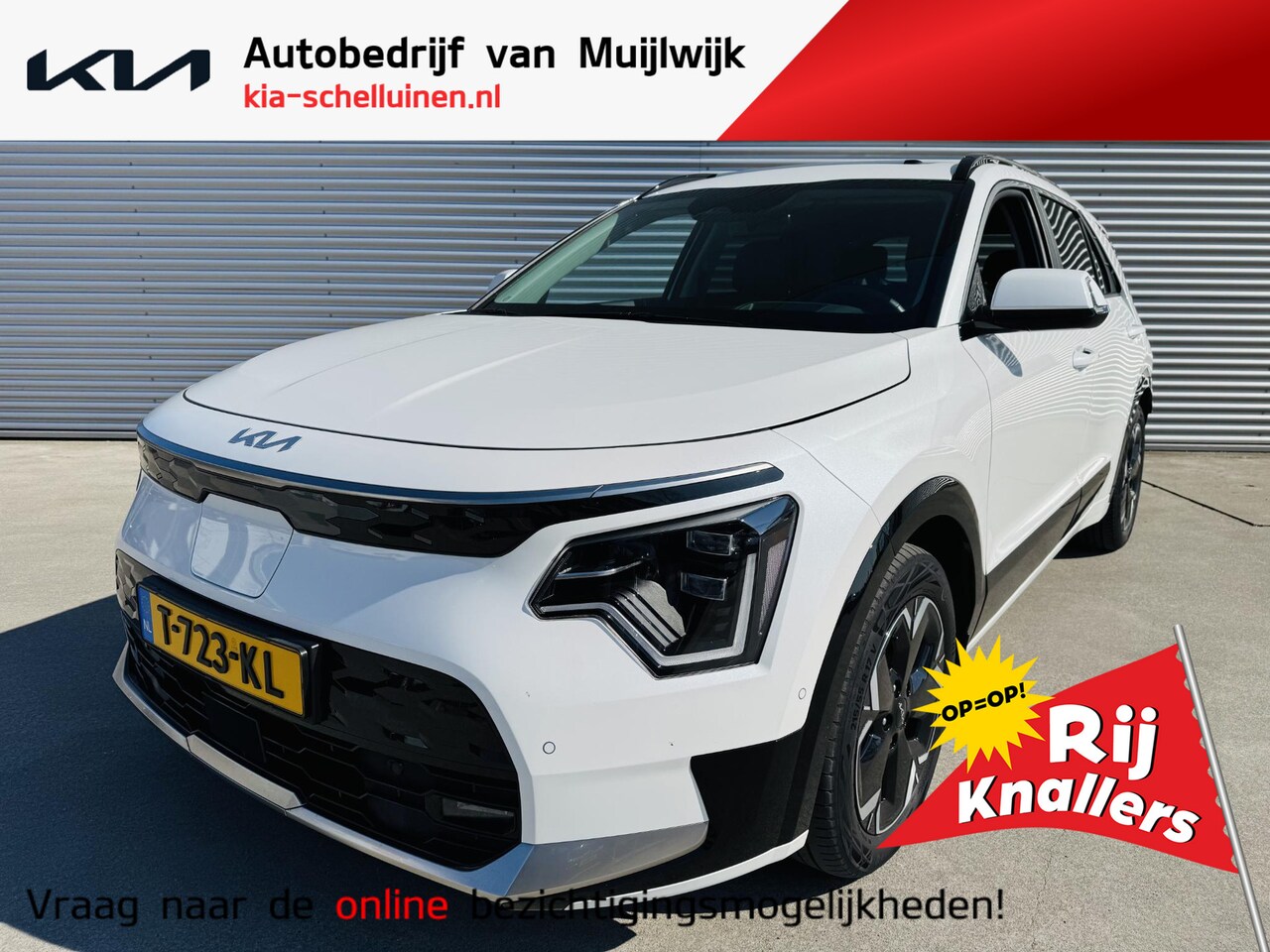 Kia Niro EV - ExecutiveLine 64.8 kWh Trekhaak | NW staat | NW geleverd & Onderhouden - AutoWereld.nl