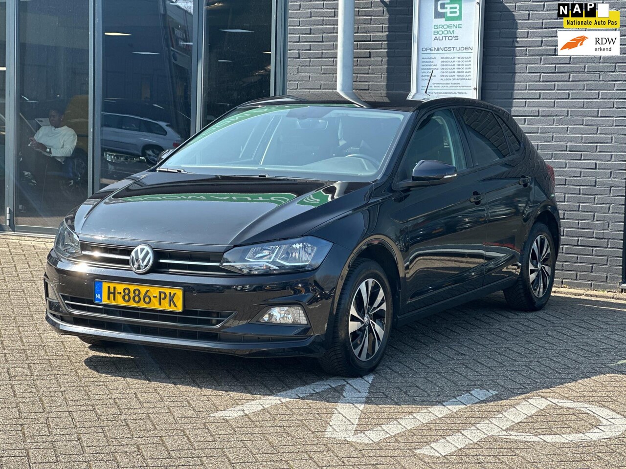 Volkswagen Polo - 1.0 TSI Comfortline Business/APP-CONNECT/NAVI/PDC/NL-AUTO NAO!! - AutoWereld.nl