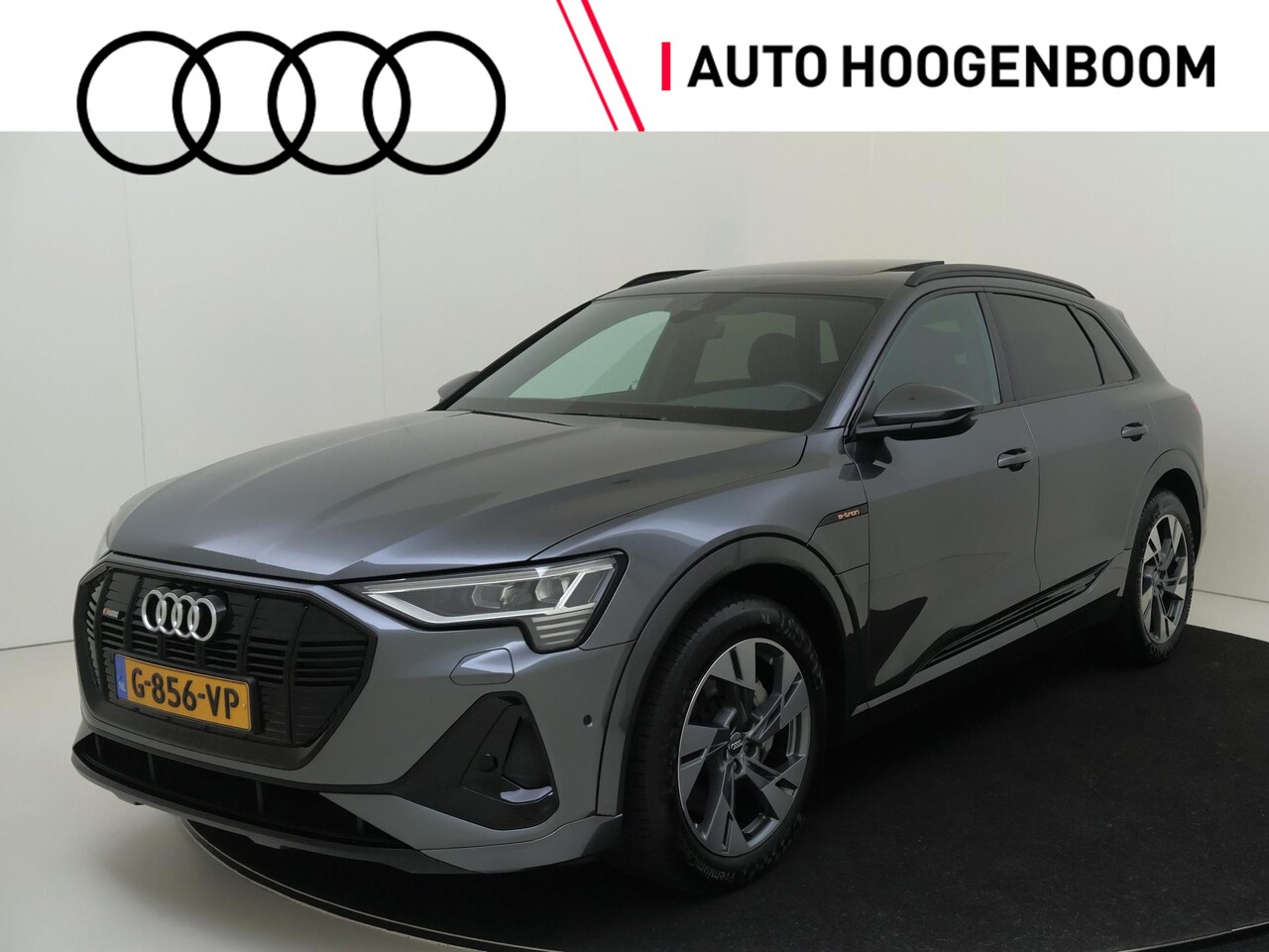 Audi e-tron - e-tron 50 quattro Launch edition Black 71 kWh | Panoramadak | Elektrische voorstoelen met - AutoWereld.nl