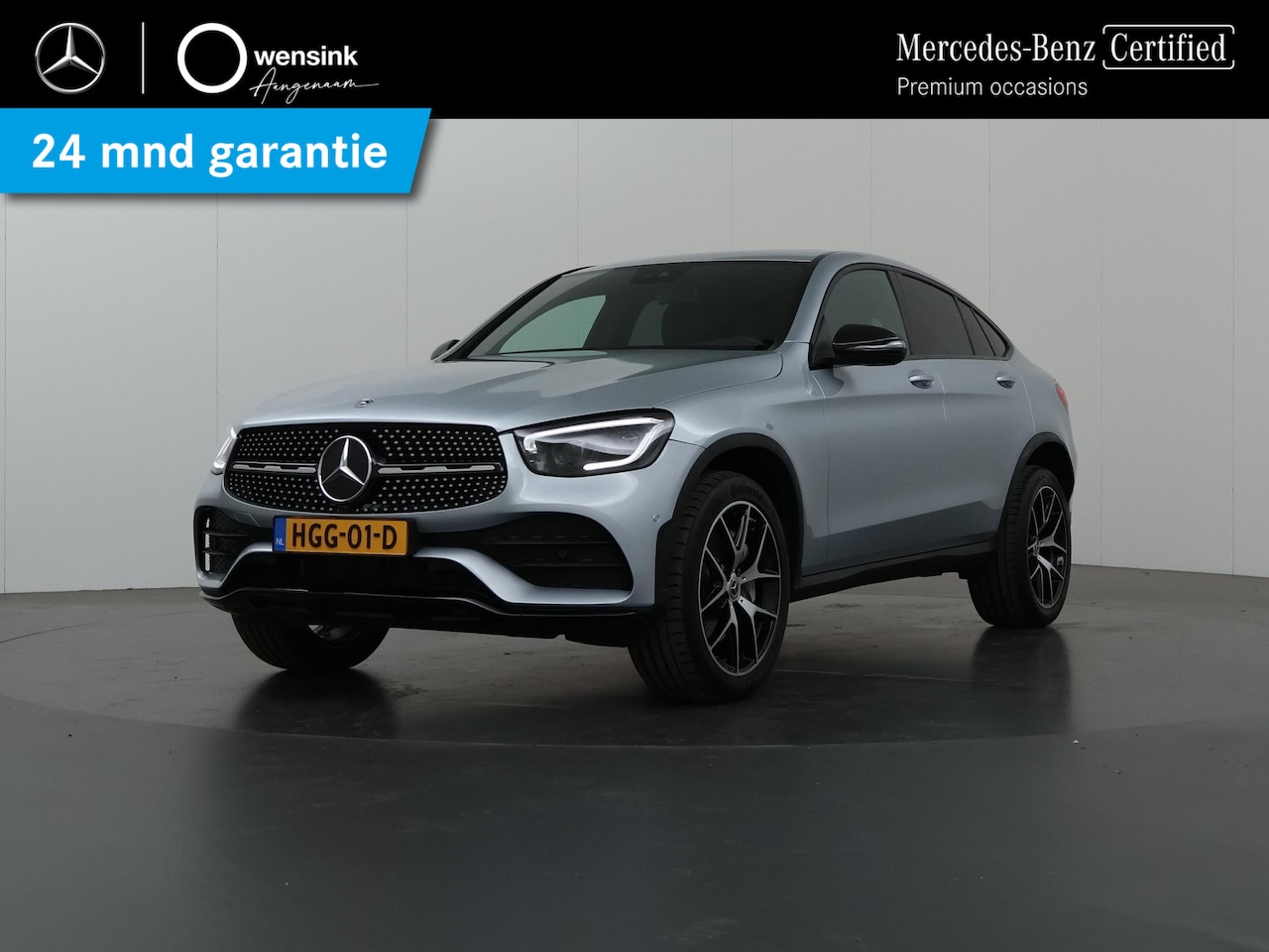 Mercedes-Benz GLC-klasse Coupé - 300e 4MATIC Premium Plus AMG | Night pakket | Burmester | Schuifdak | Digitaal dashboard | - AutoWereld.nl