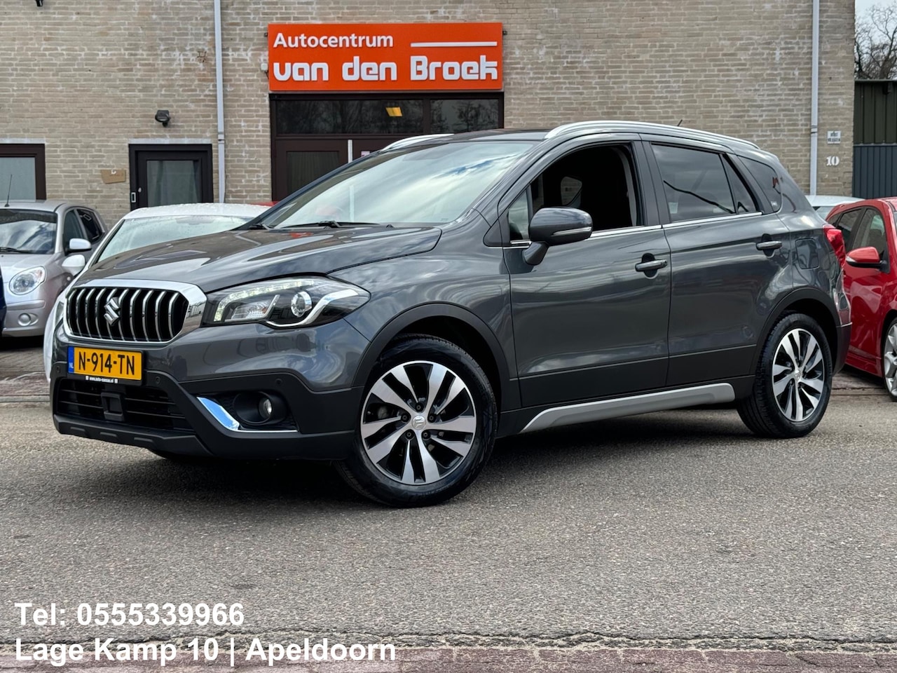 Suzuki S-Cross - 1.4 Boosterjet Exclusive 140Pk Navi Camera Climate Cruise Ctr Keyless Go Stoelverwarming L - AutoWereld.nl