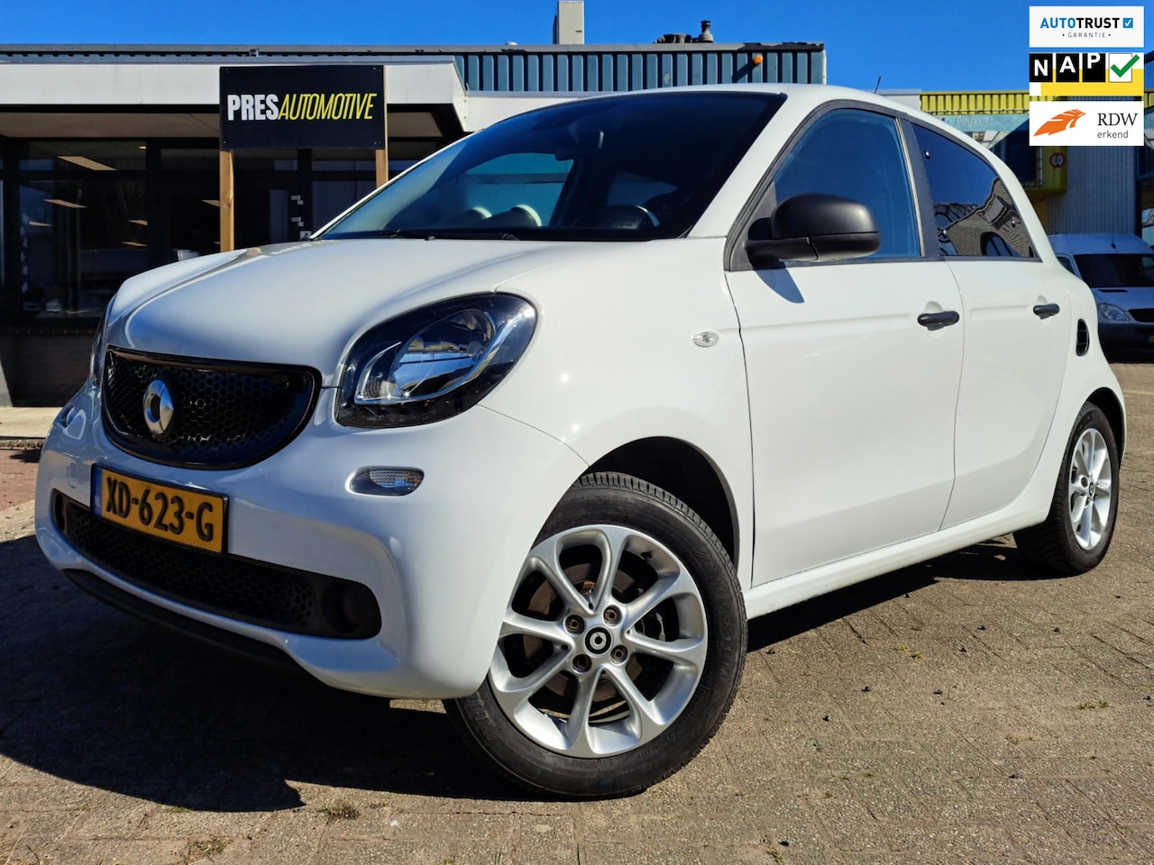 Smart Forfour - 1.0 Business Solution | AUTOMAAT - AutoWereld.nl
