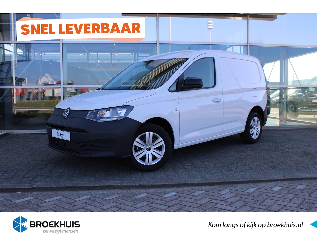Volkswagen Caddy - | BPM VRIJ | Comfort | 102 PK | Handgeschakeld | Trekhaak | Digitaal Dashboard | Kunststof - AutoWereld.nl