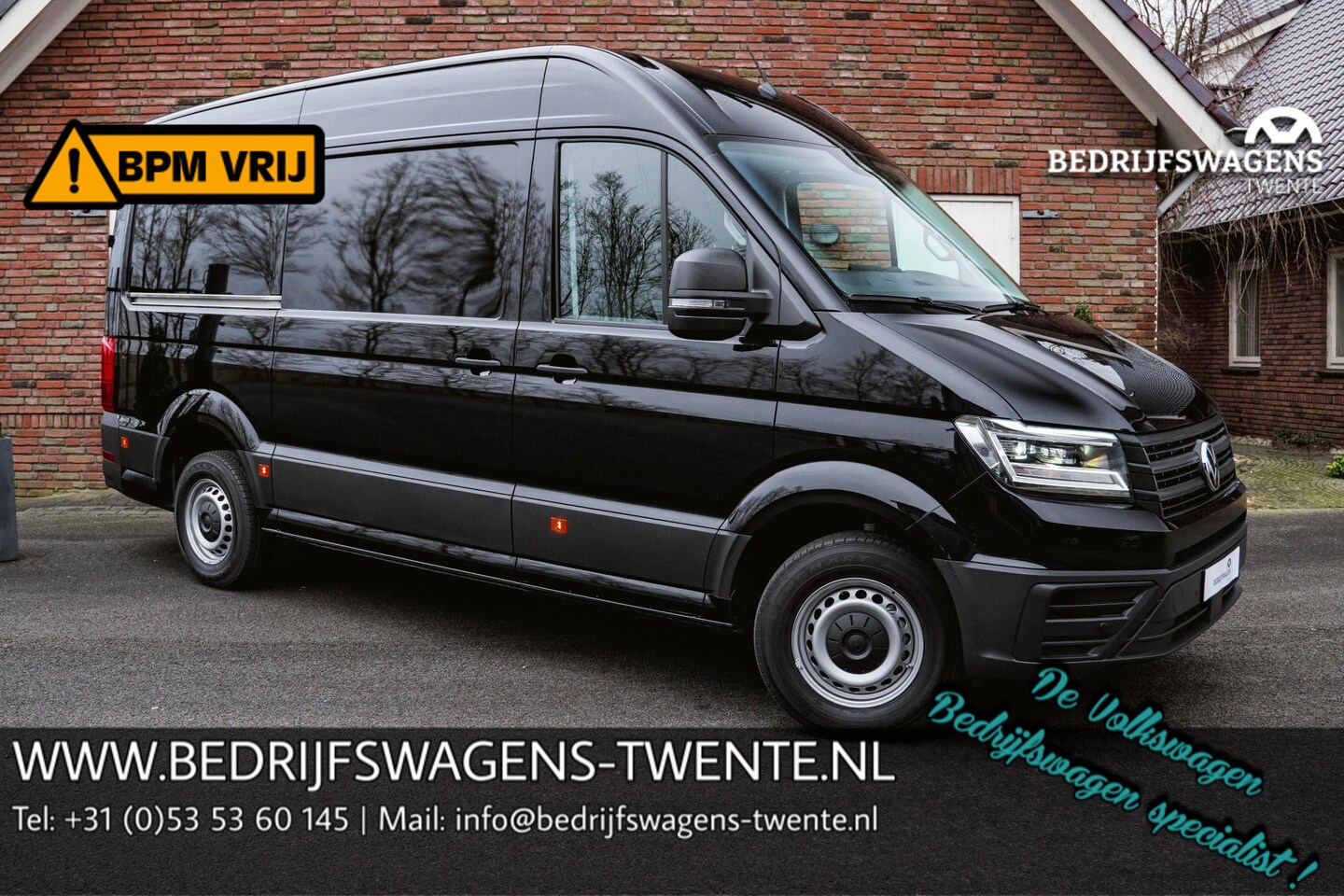 Volkswagen Crafter - 2.0 TDI 177PK Automaat L3H3 Comfortline 2x LED | NAVI | Camera | Trekhaak | Airco | - AutoWereld.nl