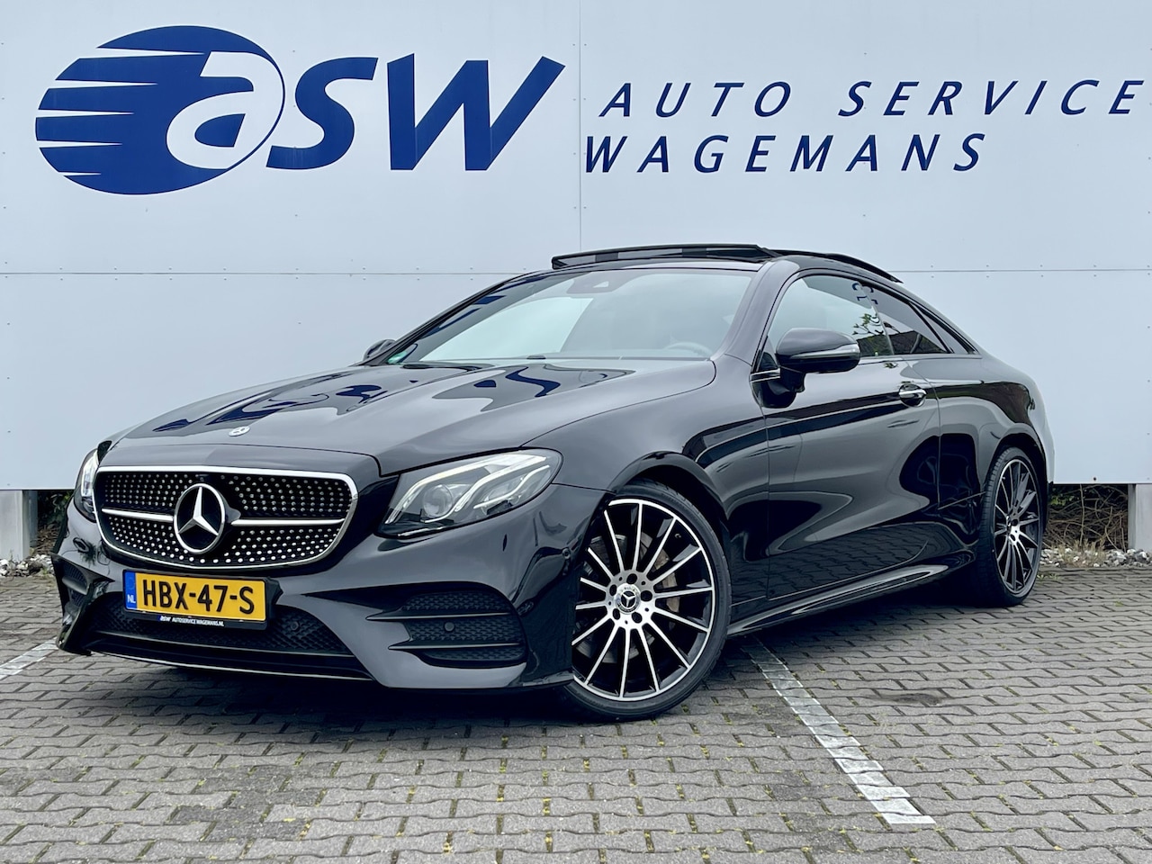 Mercedes-Benz E-klasse Coupé - 300 Premium Plus AMG | Pano | Memory | Burmester | 360* Camera | MultiBeam | 20 inch - AutoWereld.nl