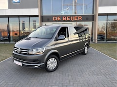 Volkswagen Transporter - 2.0 TDI L2H1 DC Highline 150pk I Navi I Cruise