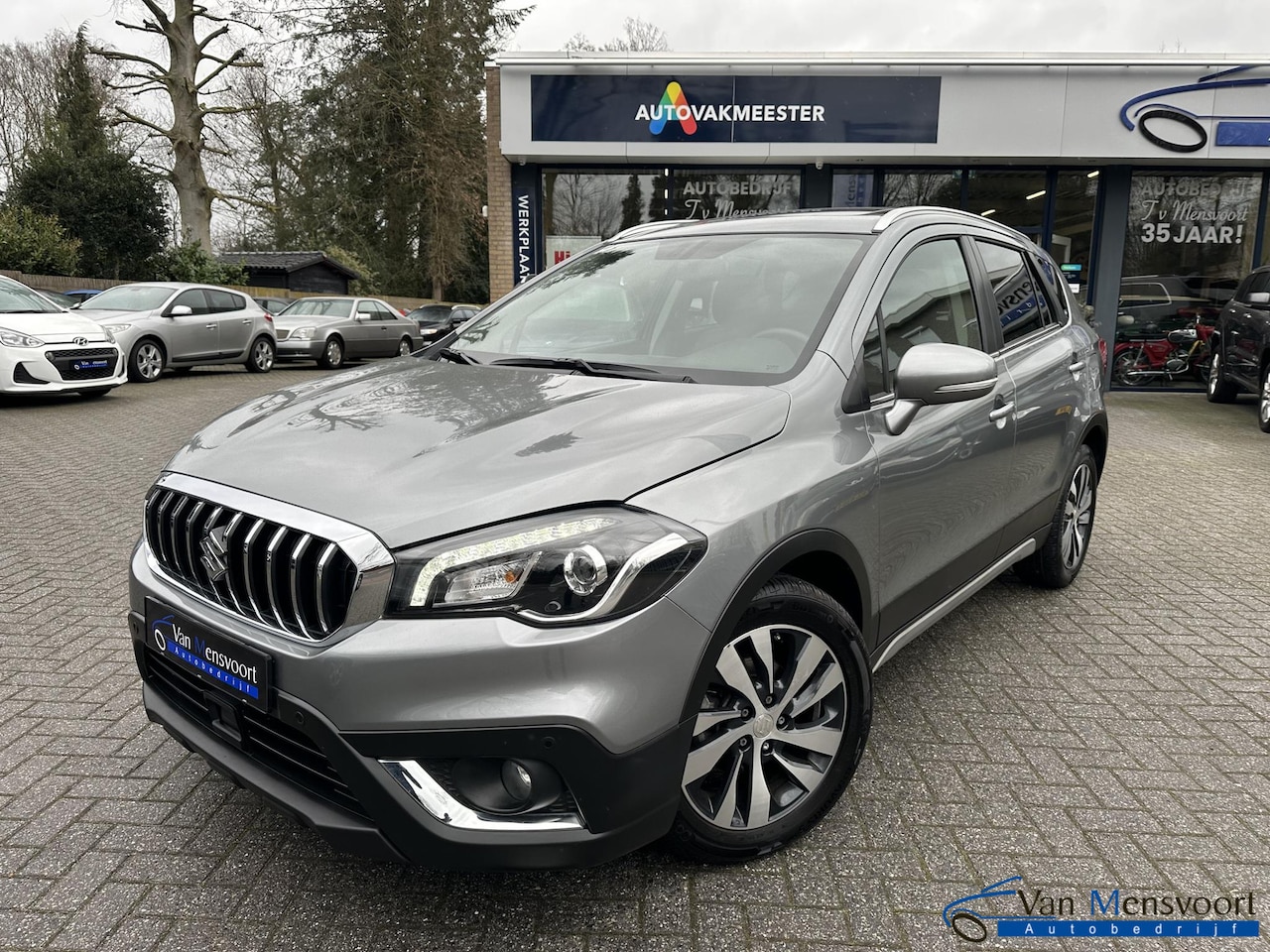 Suzuki SX4 S-Cross - 1.4 Boosterjet 140PK Automaat Stijl 1eEig|Leder|Navi|Panorama|LED - AutoWereld.nl