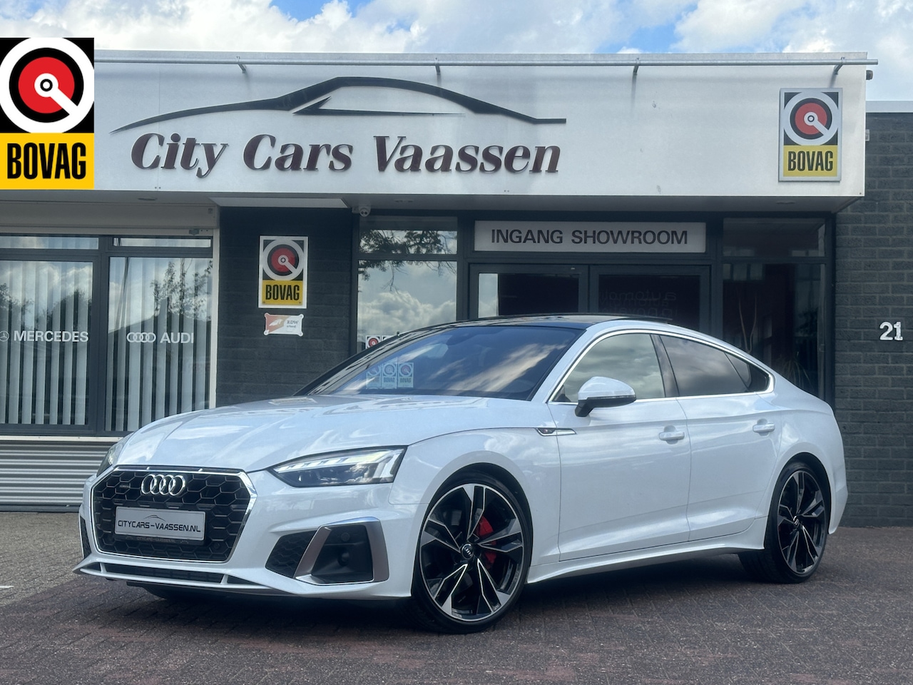 Audi A5 Sportback - 45 TFSI quattro S edition automaat 245 pk btw auto navigatie panodak virtual display half - AutoWereld.nl