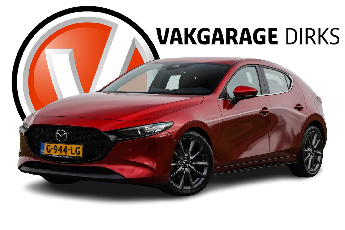 Mazda 3 - 2.0 e-SkyActiv-G M Hybrid Automaat ✅ ACC ✅ LED ✅ Camera - AutoWereld.nl