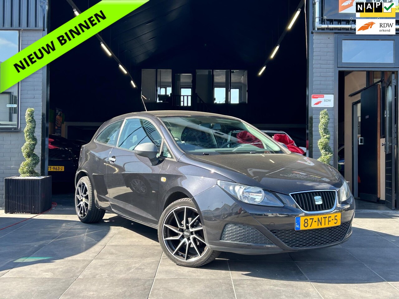 Seat Ibiza SC - 1.2 Club|Airco|El Ramen|2e Eigenaar|NAP|APK| - AutoWereld.nl