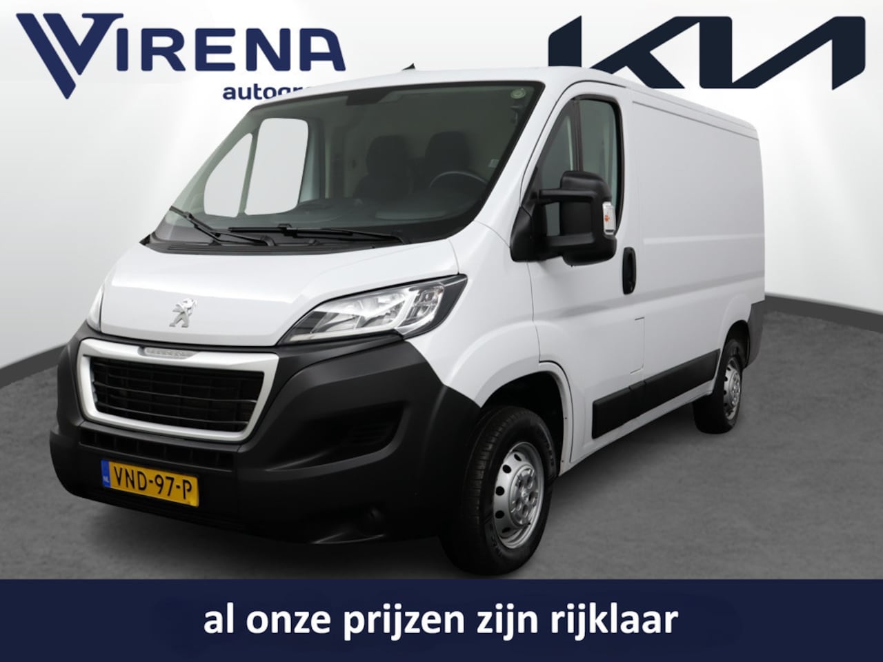 Peugeot Boxer - 330 2.2 BlueHDi 120 L1H1 Premium "prijs is EX BTW" - Airco - Navigatie - Cruise control - - AutoWereld.nl