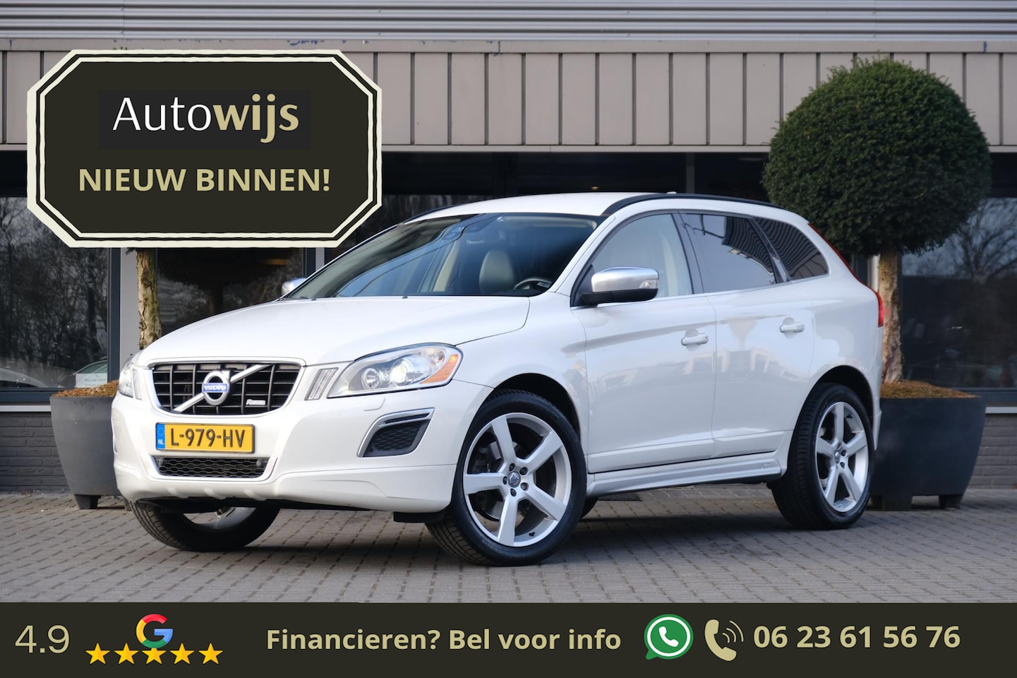 Volvo XC60 - 2.0T Summum|R-Design|Leder|Trekhaak|AUT|Xenon - AutoWereld.nl