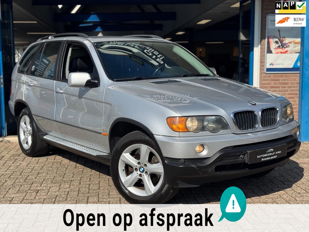 BMW X5 - 3.0i 2003 AUTOMAAT NAVI CARPLAY YOUNGTIMER NAP! - AutoWereld.nl