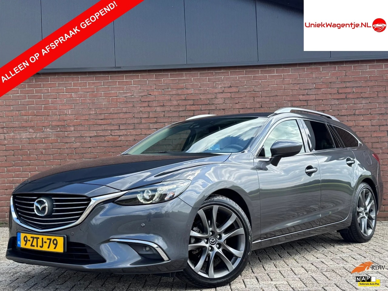 Mazda 6 Sportbreak - GT-M | NL-AUTO! | DEALER OH! | TREKHAAK! - AutoWereld.nl