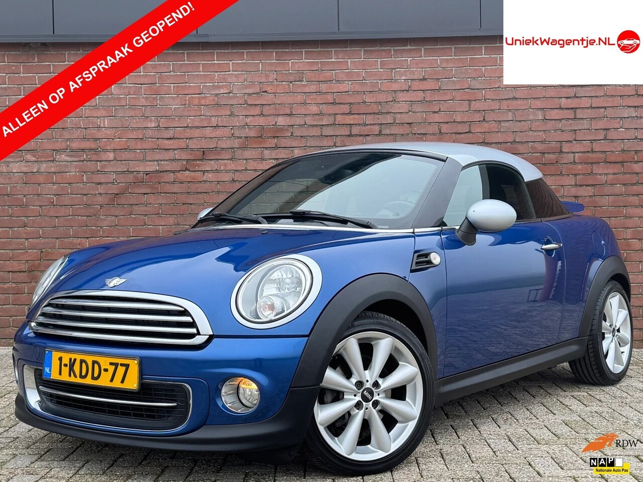 MINI Coupé - Mini 1.6 COOPER CHILI | NL-AUTO! | NAVI | CLIMA! - AutoWereld.nl