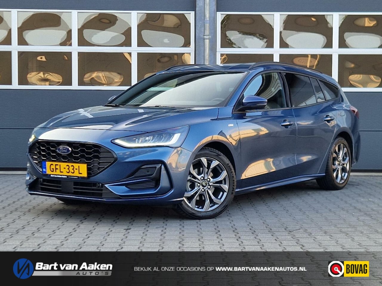 Ford Focus Wagon - 1.0 Hybrid ST Line 125pk Automaat SYNC-4 Camera - AutoWereld.nl