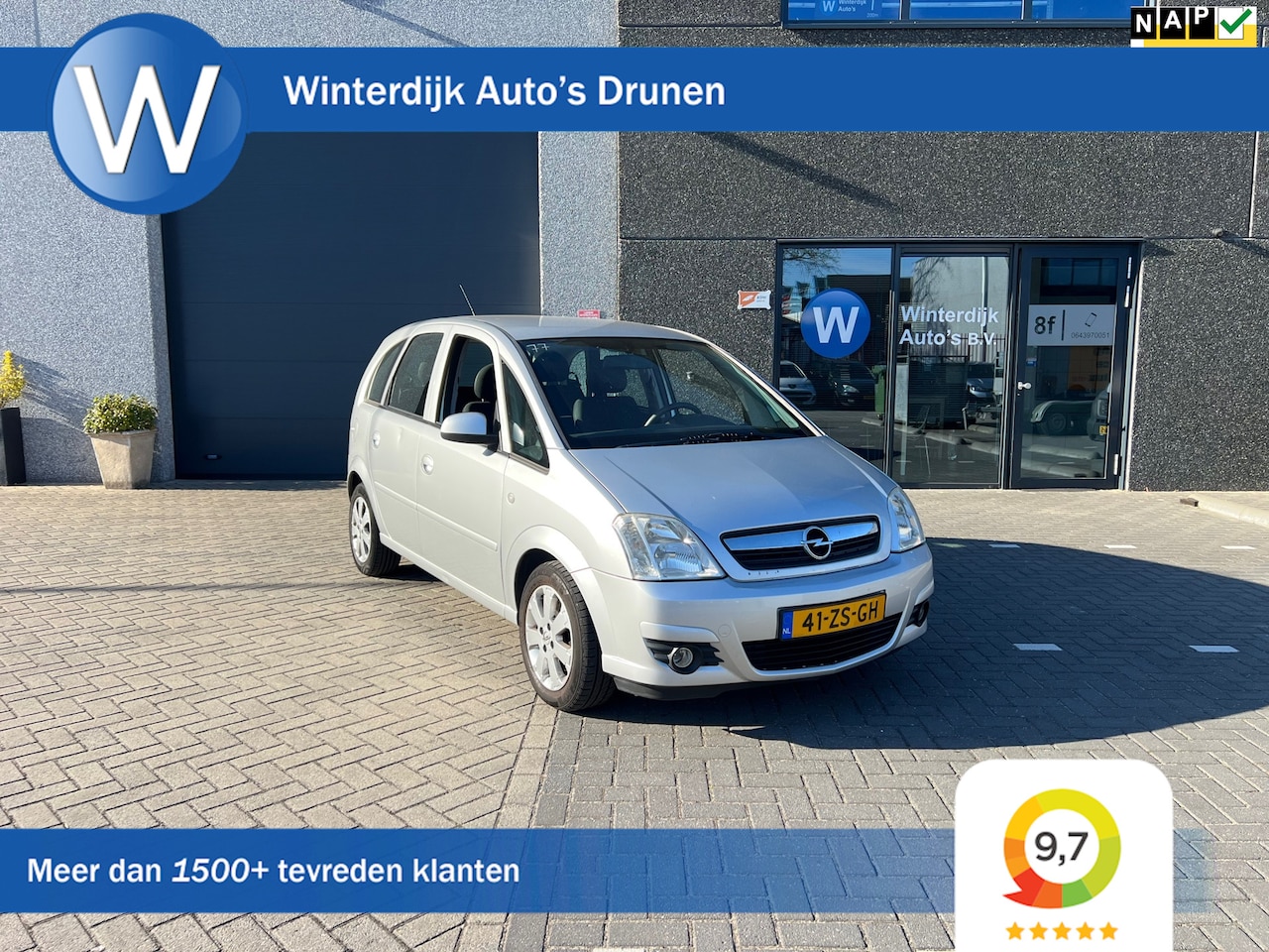 Opel Meriva - 1.6-16V Airco! Nieuwe APK! Trekhaak! Nap! - AutoWereld.nl