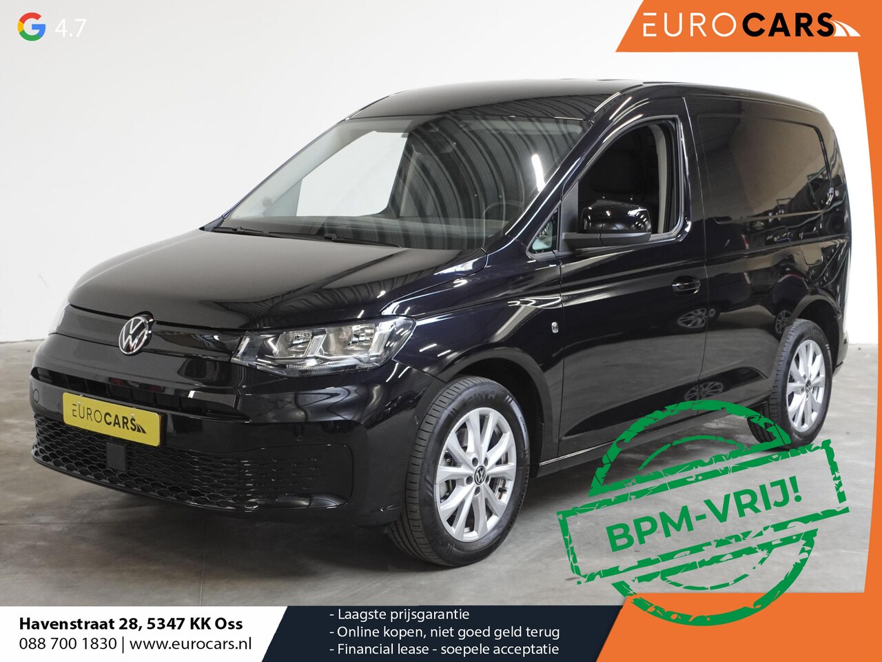 Volkswagen Caddy Cargo - 2.0 TDI 122pk Style Automaat | Navigatie | App Connect | Airco | Camera | Bluetooth | Crui - AutoWereld.nl