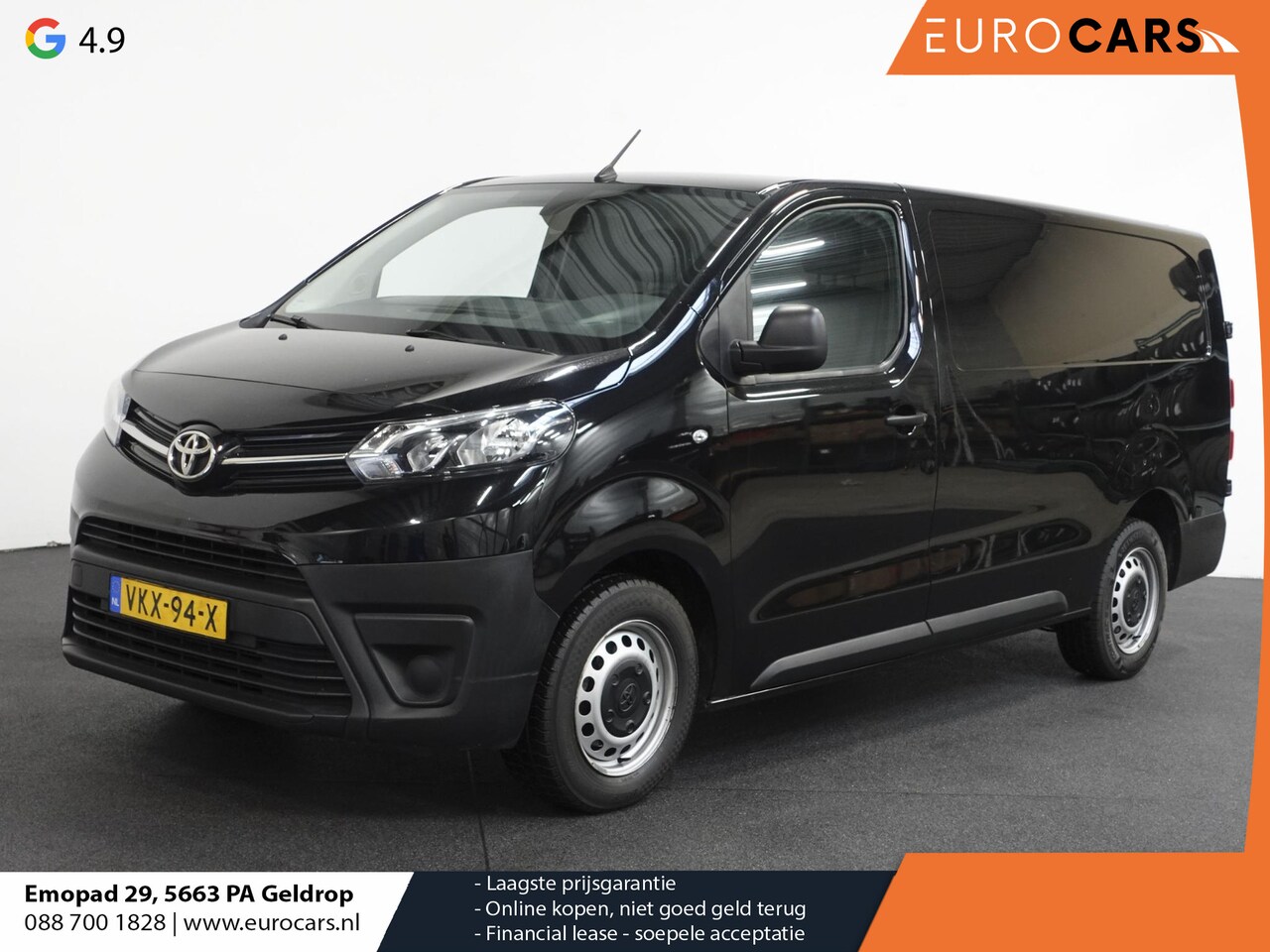 Toyota ProAce - 2.0 122pk Automaat L3 Navigator Navi Trekhaak Airco Cruise control Euro6 * - AutoWereld.nl