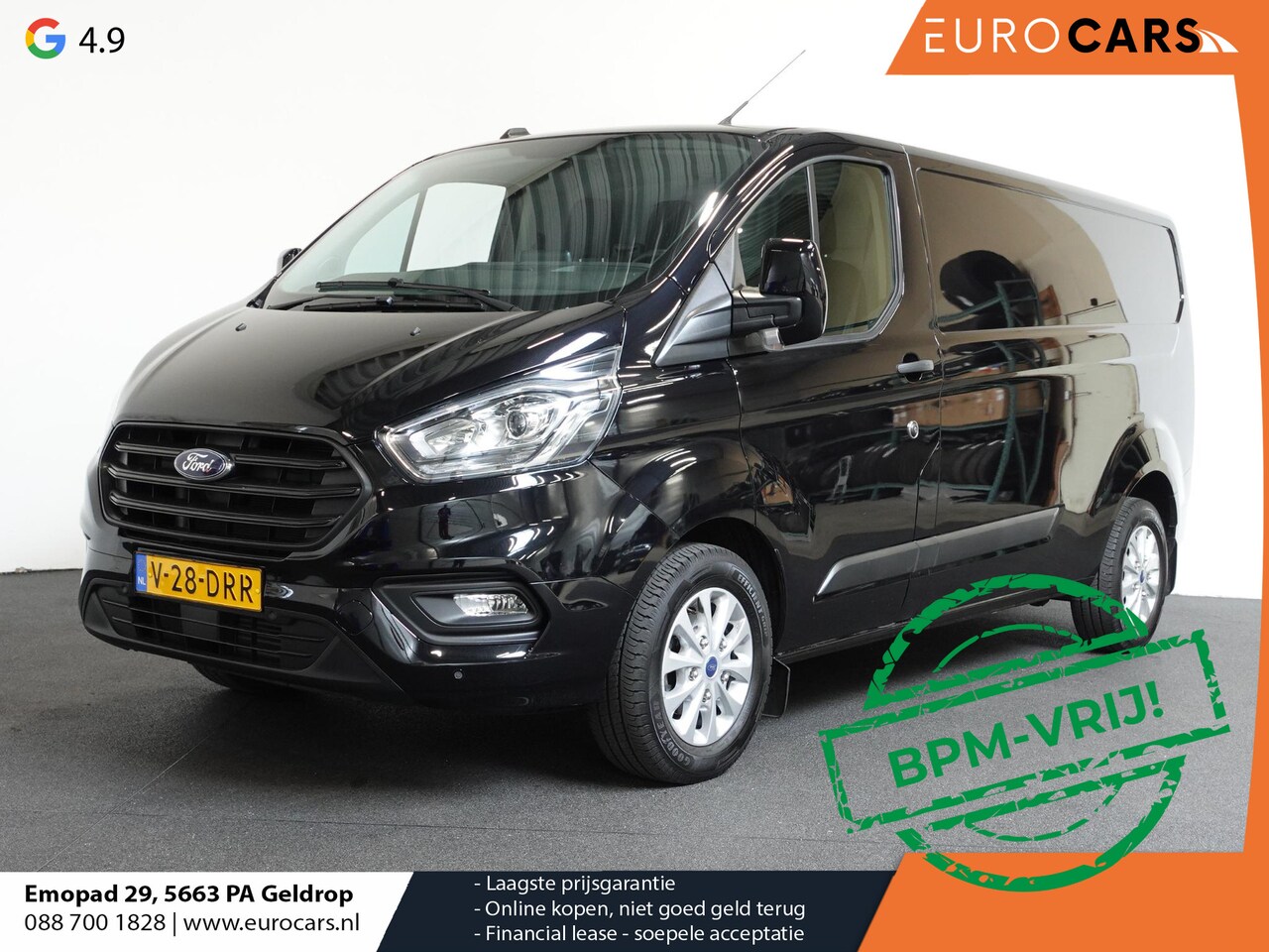 Ford Transit Custom - 130pk Automaat L2H1 Trend Navigatie Camera Apple Carplay Trekhaak Cruise control Airco Eur - AutoWereld.nl