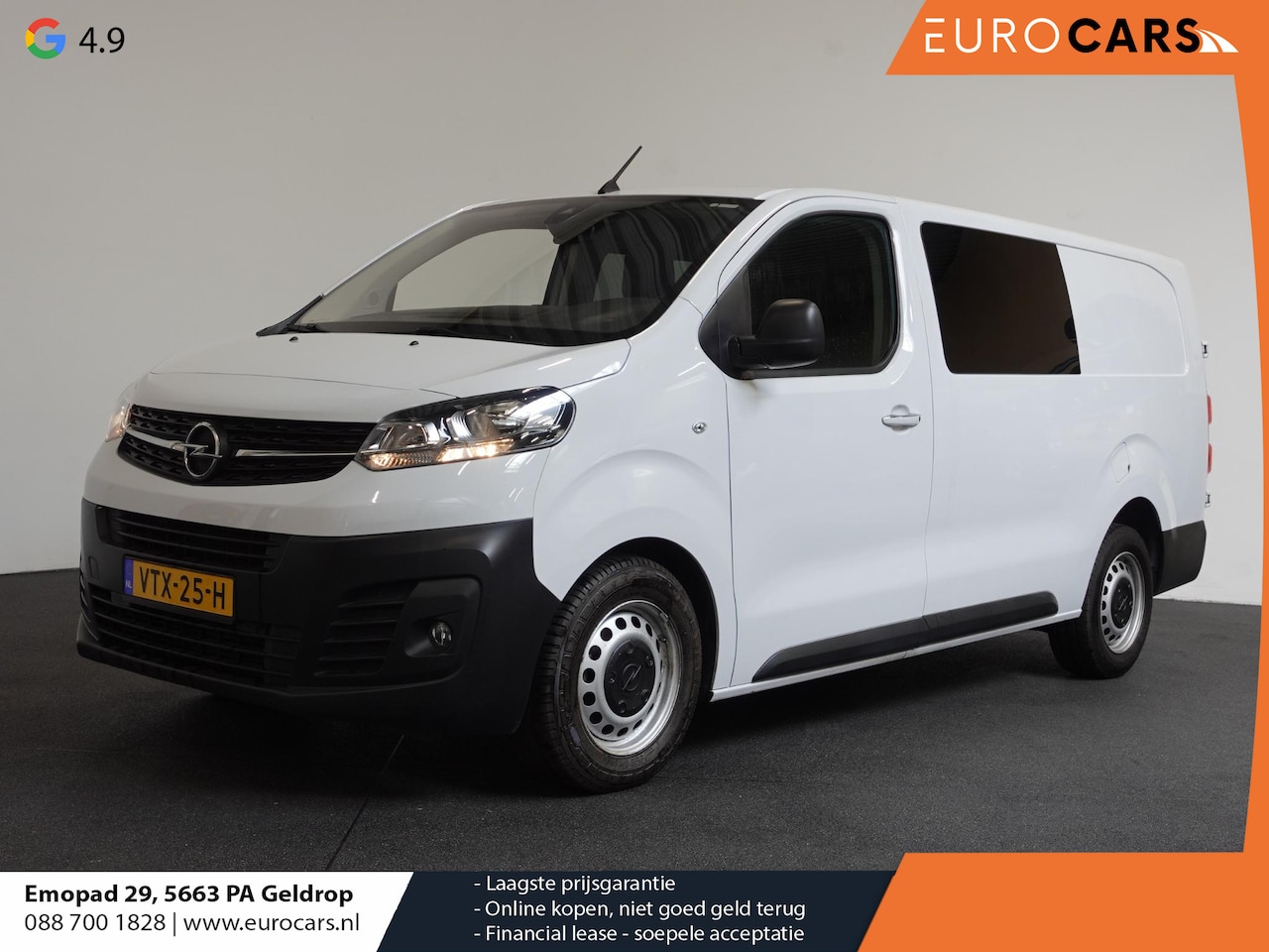 Opel Vivaro - 2.0 CDTI L3H1 Dubbele Cabine Edition Navigatie Trekhaak Cruise control Airco - AutoWereld.nl