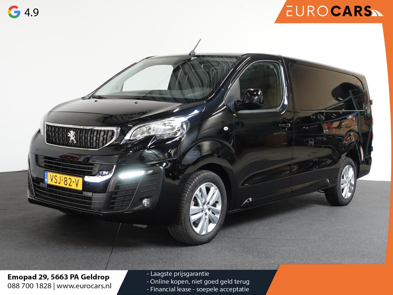 Peugeot Expert - 180pk Automaat L3 Long Premium Airco Cruise Navi Trekhaak - AutoWereld.nl
