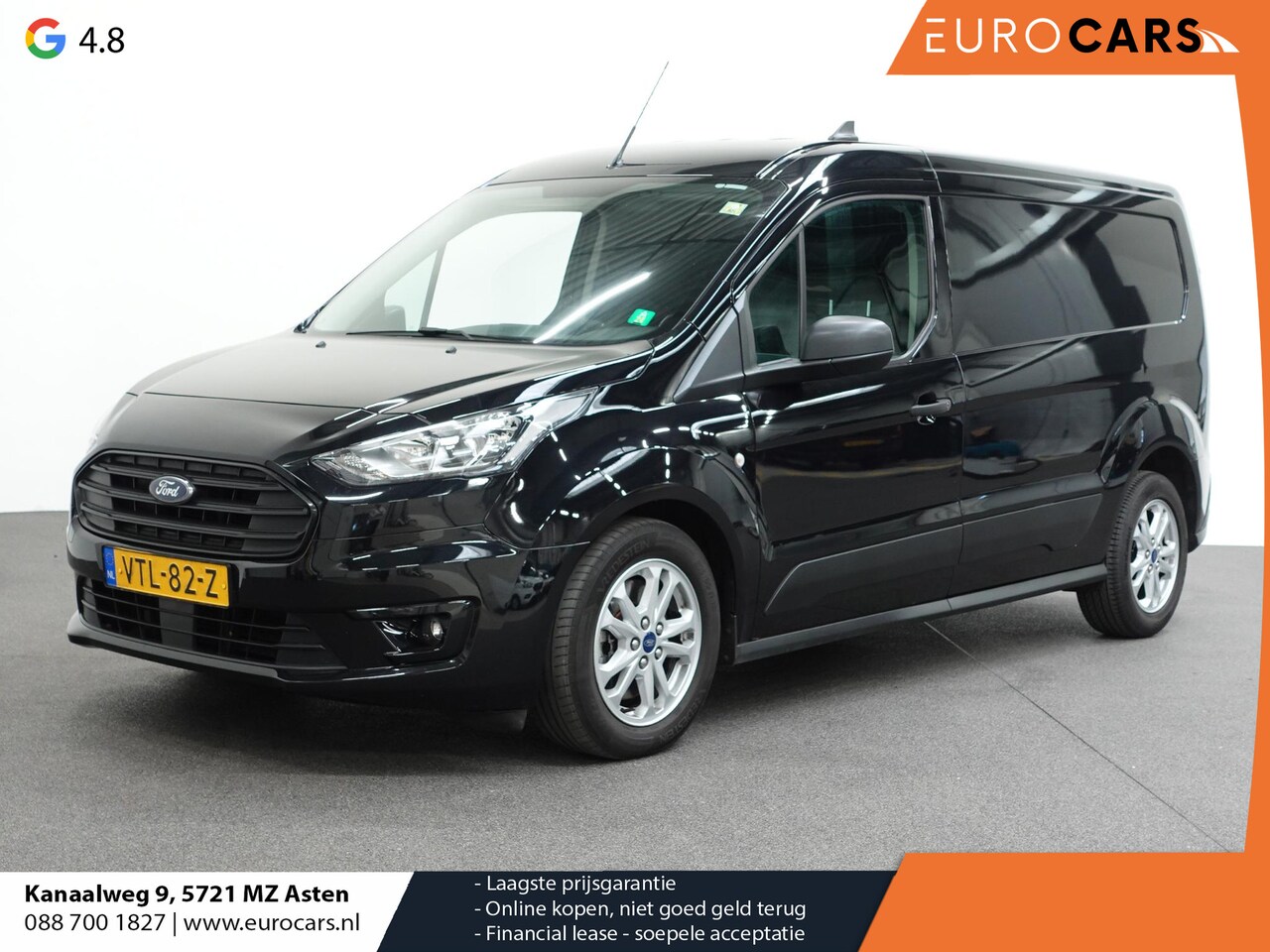 Ford Transit Connect - 1.5 Automaat L2 Trend Navigatie Airco Parkeersensoren Cruise Control Camera - AutoWereld.nl