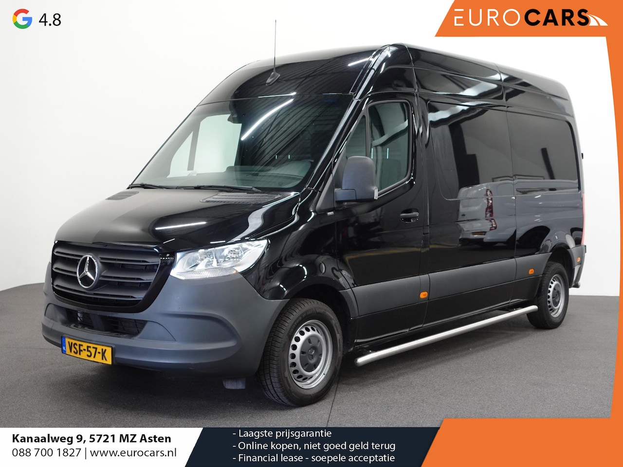 Mercedes-Benz Sprinter - L2H2 Automaat Airco Cruise Navi Camera Parkeersensoren Sidebars Carplay - AutoWereld.nl