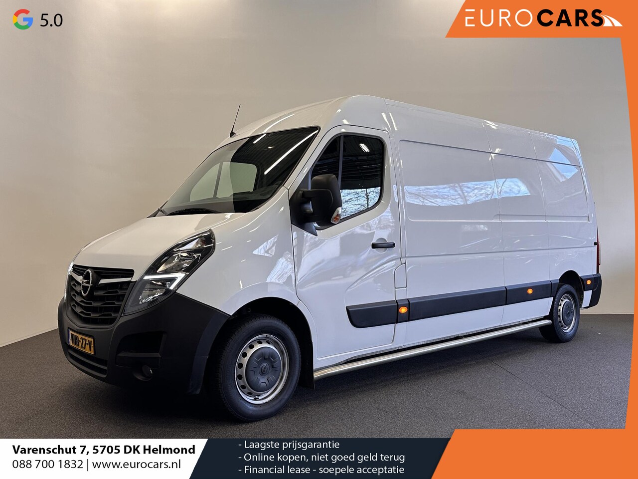 Opel Movano - 135pk L3H2 AircoECC Navi DAB+ Cruise Control Camera parkeersensoren 270 Gr Achterdeuren 3- - AutoWereld.nl