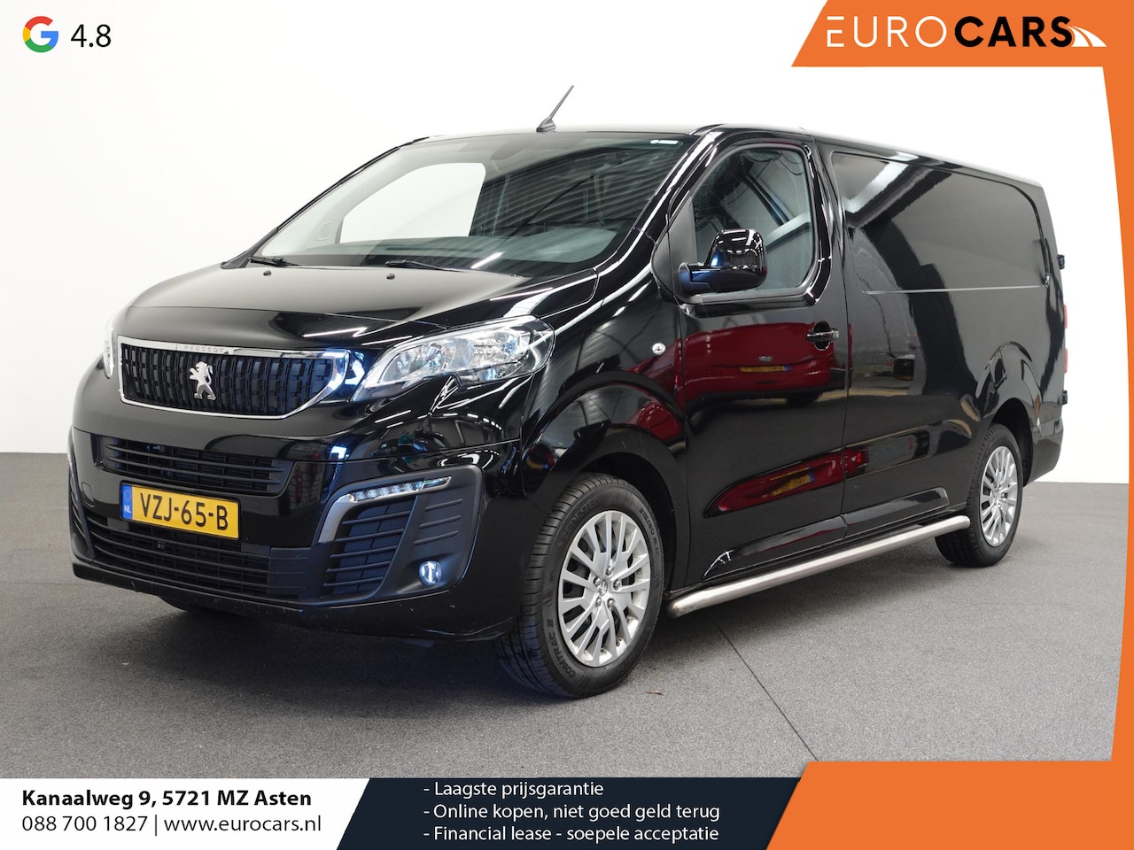 Peugeot Expert - 2.0 BlueHDI 145PK L3 Airco Bluetooth Cruise Control Trekhaak Sidebars - AutoWereld.nl