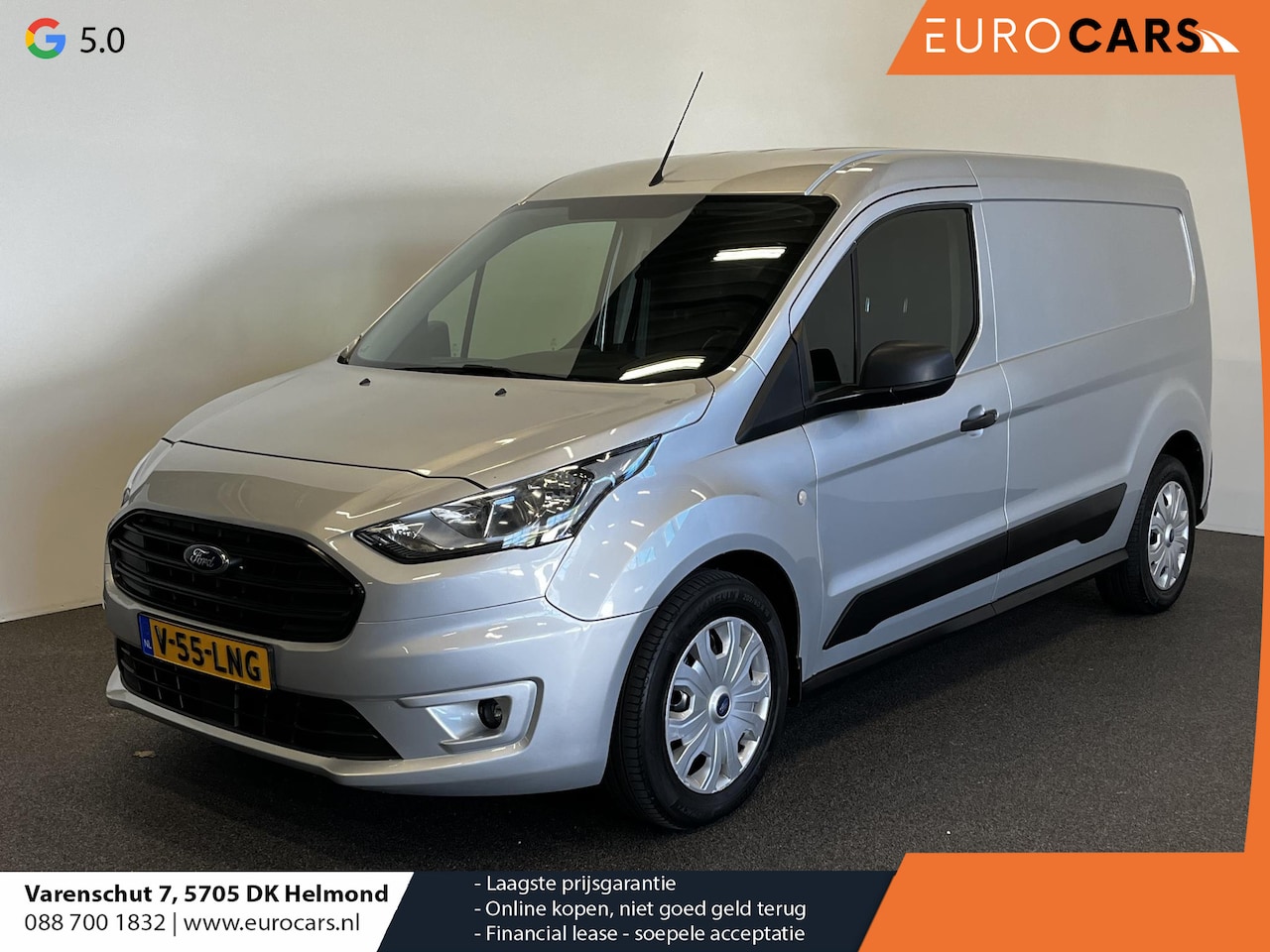 Ford Transit Connect - 100pk L2 Trend Airco Cruise control Radio USB Bluetooth - AutoWereld.nl