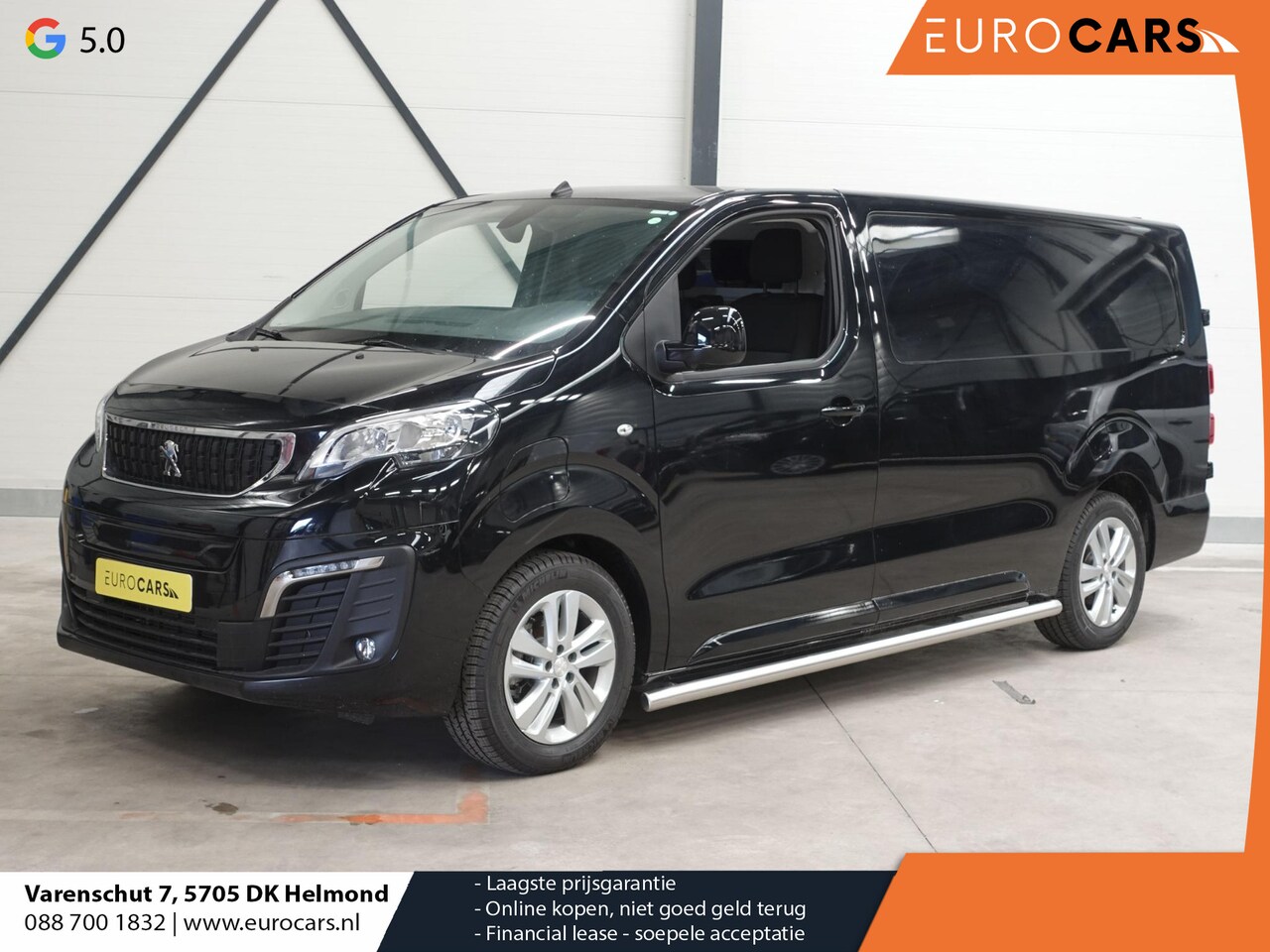 Peugeot e-Expert - Long L3H1 Premium 75 kWh 3-zits Automaat Navigatie Airco Apple Carplay / Android auto Crui - AutoWereld.nl