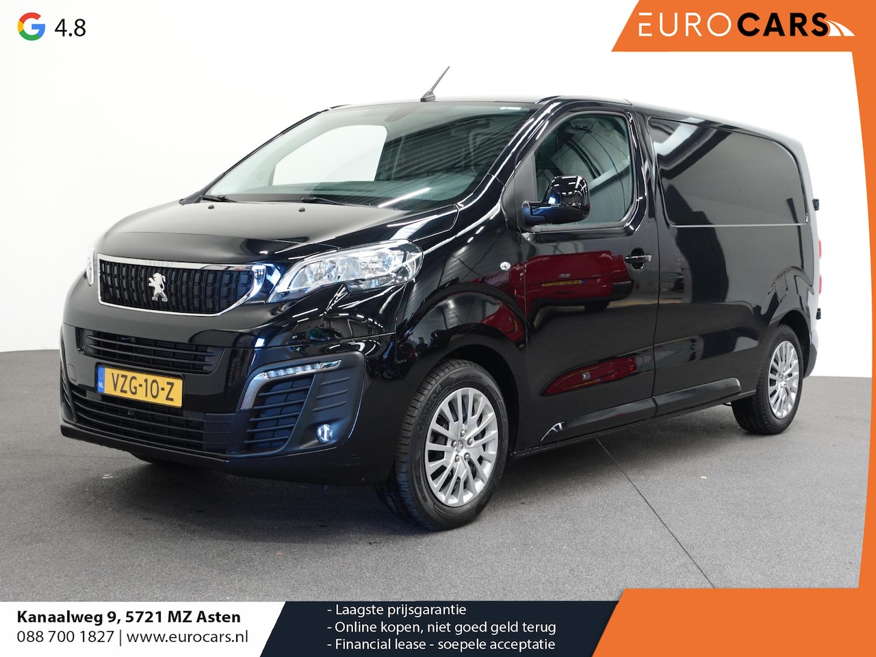Peugeot Expert - 1.5 BlueHDI 120PK L2H1 Airco Navi Trekhaak Carplay Cruise Control Side Bars - AutoWereld.nl